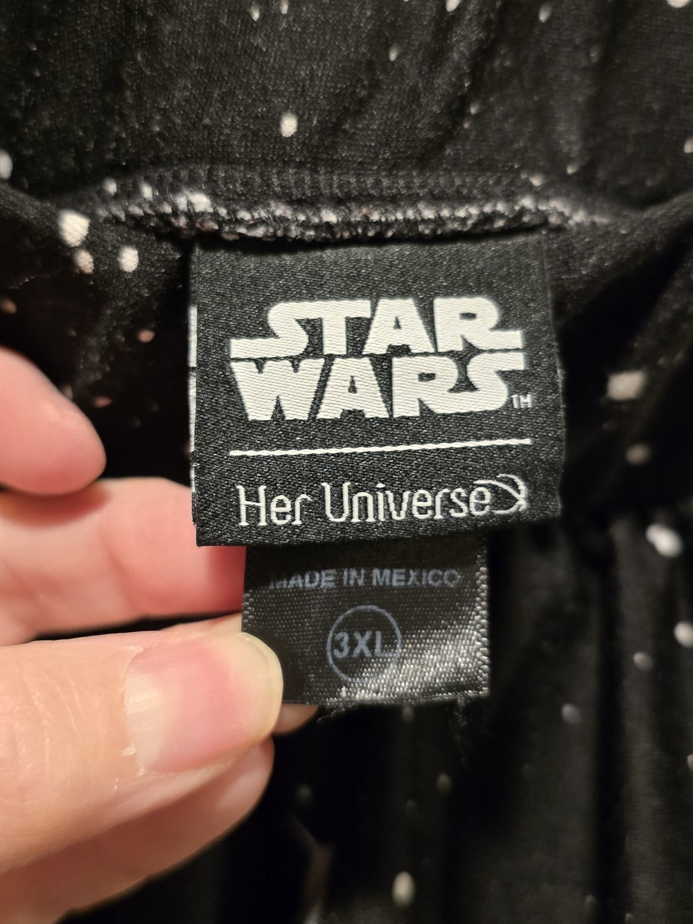 Her Universe Star Wars Dark Side Skater Skirt Plus Size 3XL - Picture 8 of 8